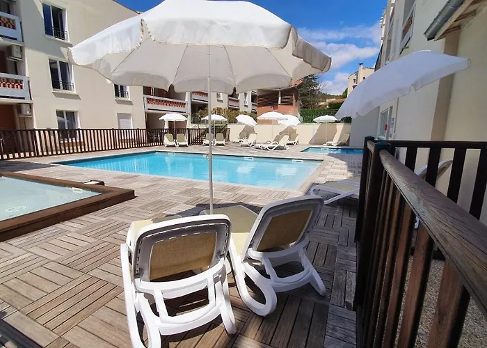 Apartment La Terrasse De L'imbut - Climatisation & Piscine Greoux-les-Bains